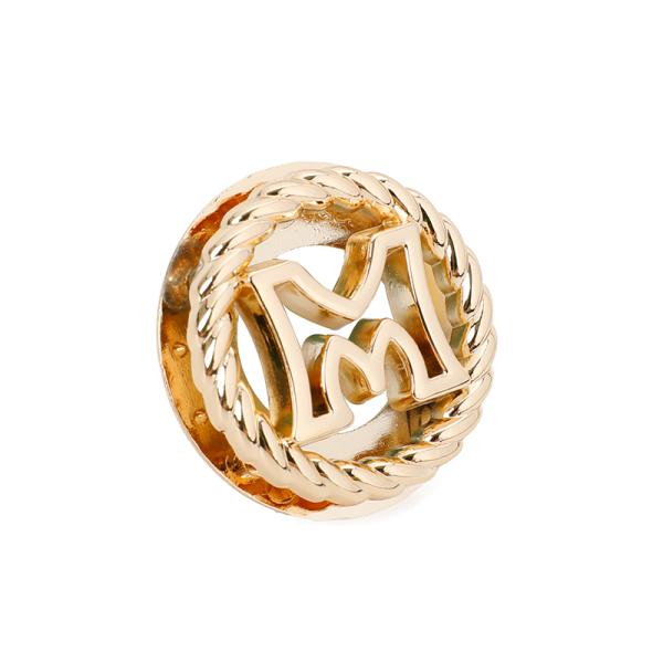 Exquisite Round M Letter Decoration Handbag Lock Handbags Handbags Wallet Accessories