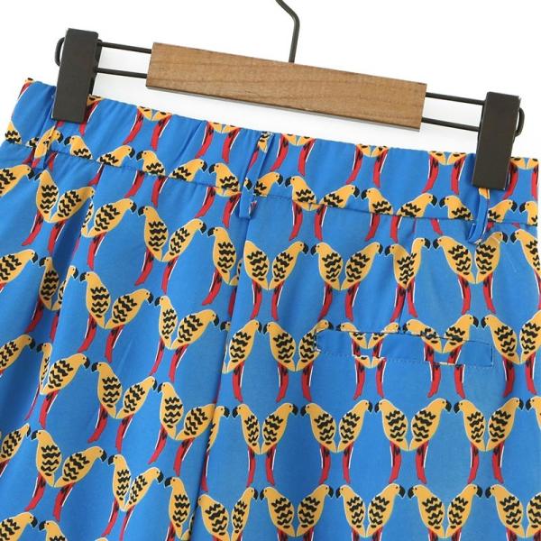 Resort Style Satin Printed Elastic Waist Shorts Women Floral Shorts For Beach