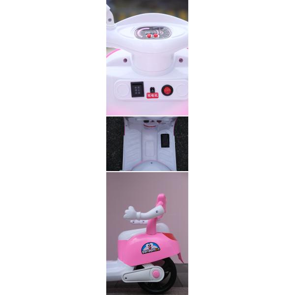 Детский трехколесный мотоцикл с прохладным освещением