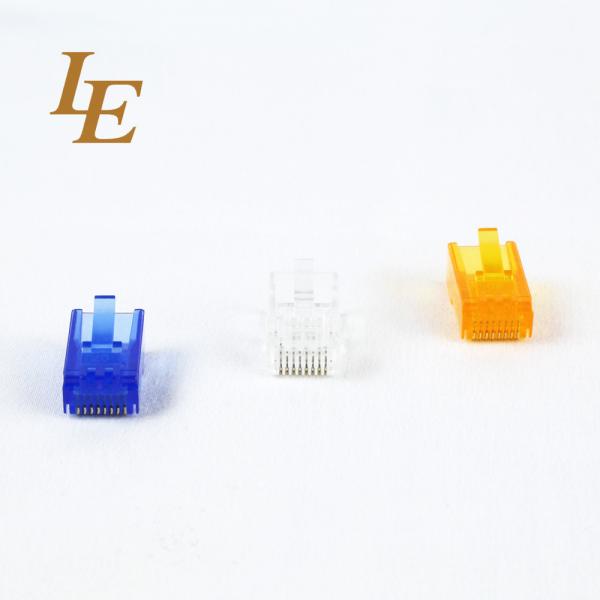 ABS/ПК Rj45 покрытое золотом Toolless Cat6 Keystone Джек