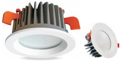 Waterproof 50W PH 3030 SMD LED Commercial Downlights