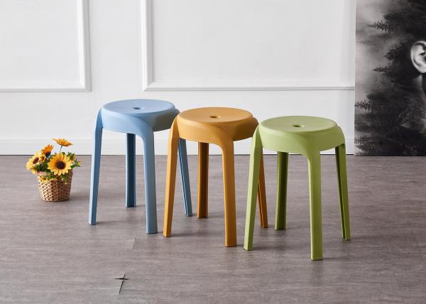 Stackable 4pcs/Ctn Modern White Plastic Dining Chairs