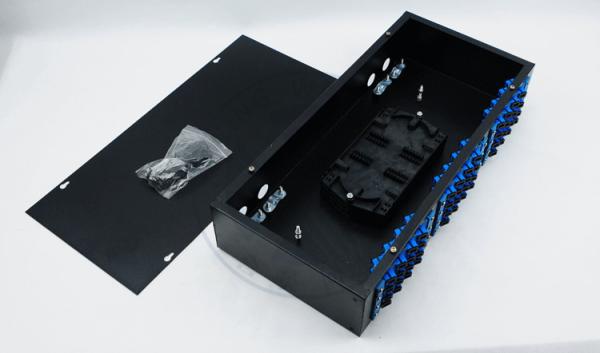 XYFiber 48Port Rack Mount Fiber Optic Terminal Box , Fiber Patch Panel 2U 19 inch