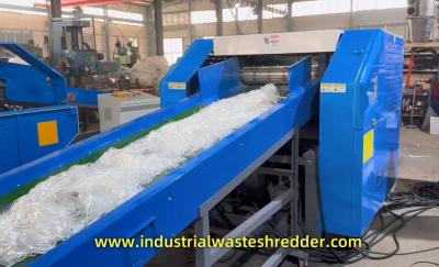 Industrial Waste PP Yarns Monofilament Shredder machine for PET PP HDPE PA Yarns,capacity 300-2000kg Per Hour,Easy Feeding Chemical Yarns Shredder Anti Winding Design,Waste PP Raffia Sacks Shredder