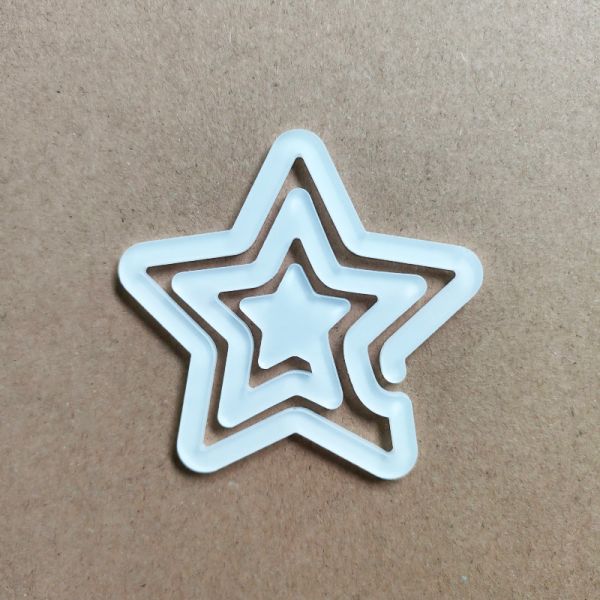 Creative DIY Printing Blank Acrylic Sublimation Pins Heat Transfer Acrylic Decorative Paper Clips