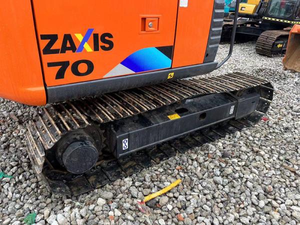 Usado Hitachi Zaxis 120 Excavator 7 Ton ZX70 Crawler com motor ISUZU componentes-chave motor engrenagem caixa de velocidades rolamento para Sal