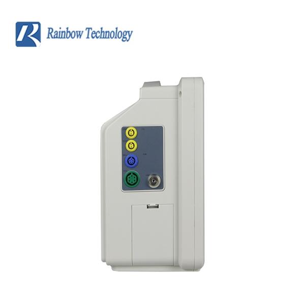 Monitor de paciente multiparamétrico con fuente de alimentación eléctrica, batería incorporada y alarma inteligente de tres niveles