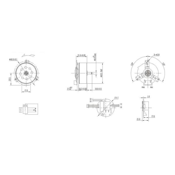 Двигатель сушилки волос 230В 0,9А 18500RPM 106W 350G.CM высокоскоростной BLDC двигатель