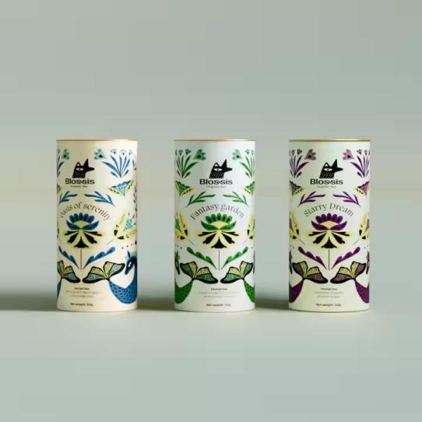 250ml-500ml Capacity Metal Packing Tin Containers 30g-150g Aluminum Packaging Tins For Coffee Matcha Powder Tea Milk Snacks
