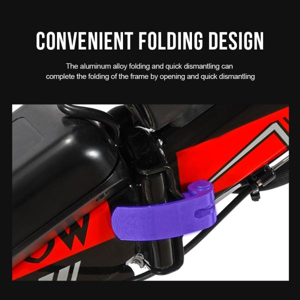 27.5 29 Inch Foldable Electric Mountain Bike For Adults Full Suspension 6 Spokes E-Mtb
