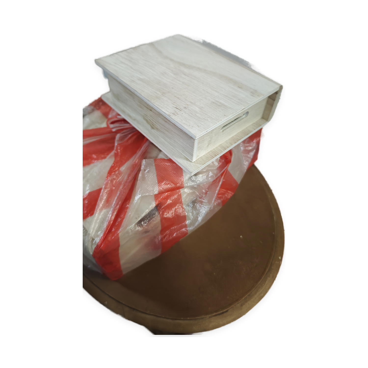 Custom White Wooden Birdhouse Garden Decoration Model 438