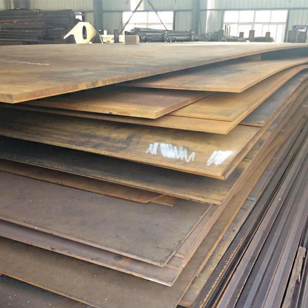 Hot Rolled Medium Thickness Weathered Steel Plate Blasting Surface