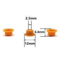 ASNU036 Injetor de combustível BMW Caps de pinça de plástico, 12 mm X 6.4 mm X 2.5 mm