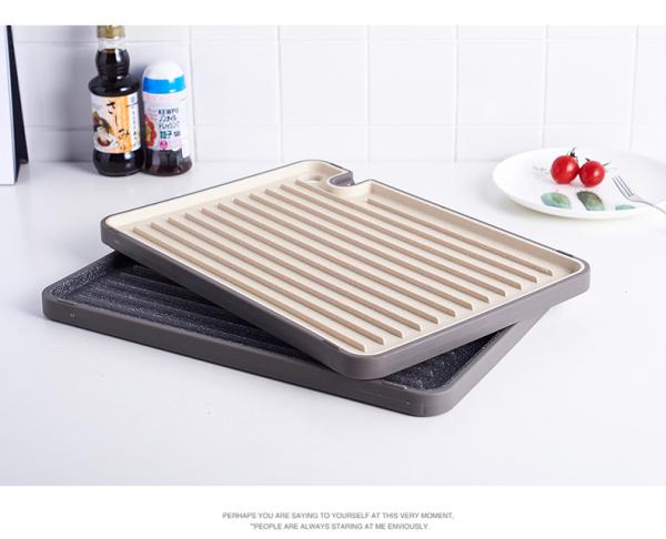 New Creative Cutting Board Kitchen Chopping Board Can Be Used To Sharpen The Knife And Grind Garlic Double-Sided
