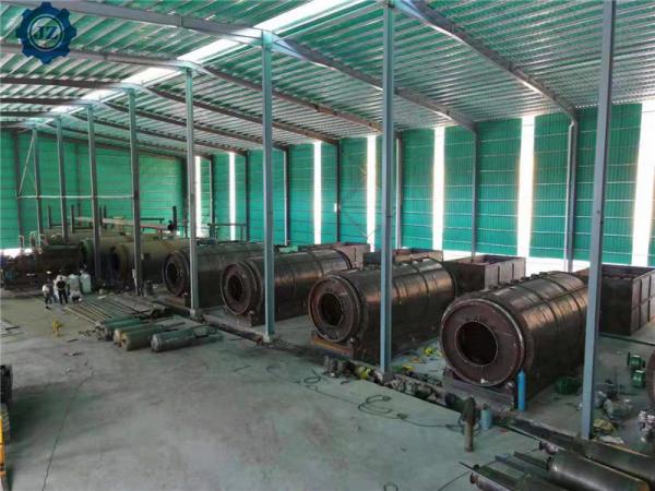 Huge Profit Waste Tire Tyre Plastic Recycling Production Line To Fuel Oil