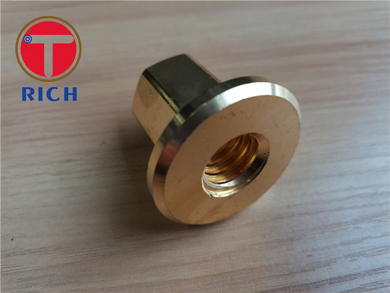 Части латунного медного бронзового токарного станка Cnc C1100 поворачивая продевая нитку M12 M10