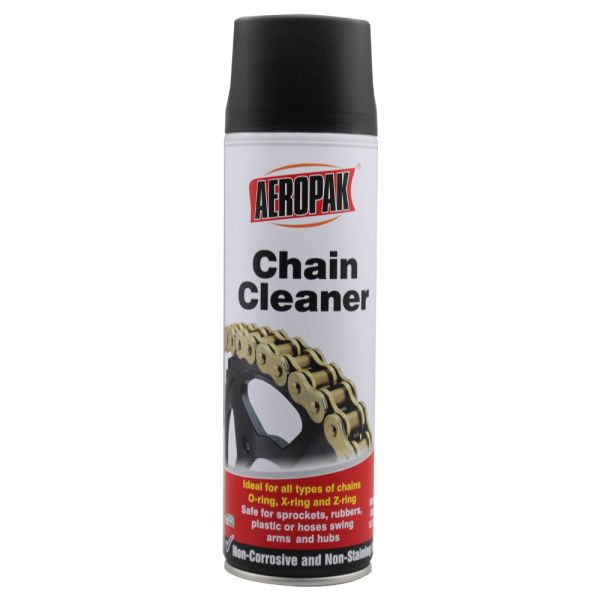 Aeropak 500ml Biodegradable Aerosol Bicycle Chain Cleaner & Degreaser Spray Effective for All Types of Bike
