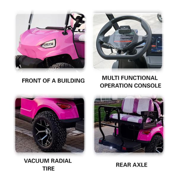 Convenient Golfing Experience Electric Golf Carts Trolley Design with Li-ion Battery