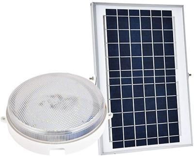 1000lm Solar LED Ceiling Light / 100 LED Dusk To Dawn Security Lighting With Remote Control