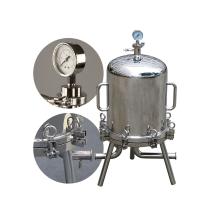 SUS304 316L SS Saco de filtro PP 4 Solvente com tipo de flange BSP
