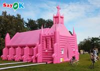 La tienda inflable de encargo de la bóveda del PVC de la tienda inflable de la casa aprisa instala la tienda de la casa de la iglesia