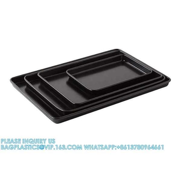 Wholesale Home Kitchen Thicken Nonstick Oven Black 6-13 Inch Tray Round Bakeware Baking Set Tray Oven Baking Pans