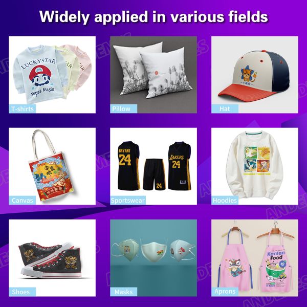 220V 110V 24'' DTF Printing Machines With Powder Shaking Machines Dual I3200 Heads Direct To Film Dryer