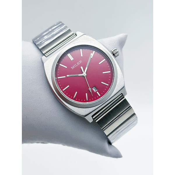 Мода Допамин Календарь Роскошные нержавеющие часы для мужчин и женщин