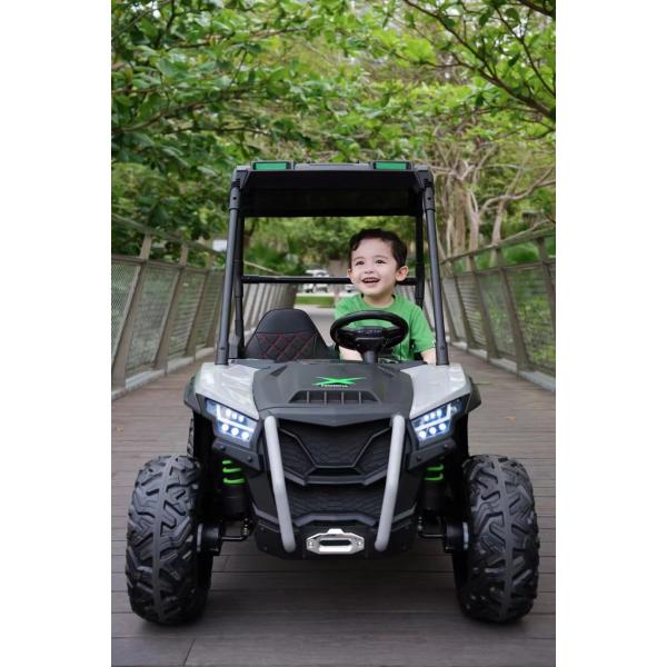 Крутой электрический спортивный автомобиль для детей с приводом на четыре колеса ездить на машине 12В батарея EVA мягкая шина электрические автомобили для детей