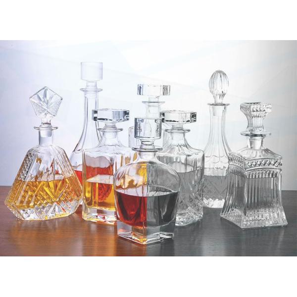 Бутылки духа Бурбона XO бутылка водки стекла вискиа Кристл мини овальная