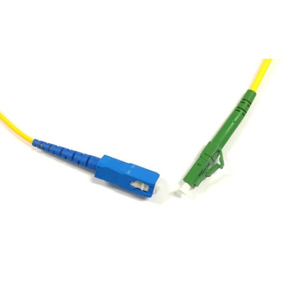 1310nm / 1550nm Single Mode To Multimode Fiber Patch Cord , LC / APC - SC / APC Corning Fiber Optic Cable