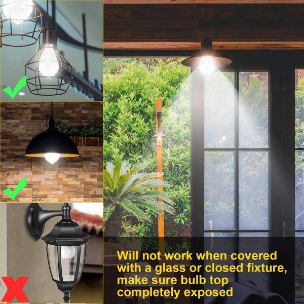 Smart Home Lighting Made Easy E27 Motion Sensor LED Light Bulb with Customized Design
