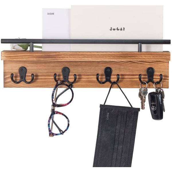 As your request Kitchen Corner Organizer Wall Mounted Type Rustic Wood Bracket Heavy Duty