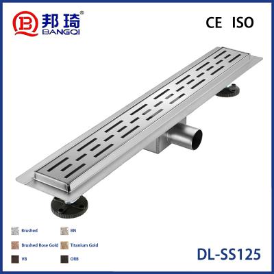 DL-SS125 Drainage de plancher en acier inoxydable européen
