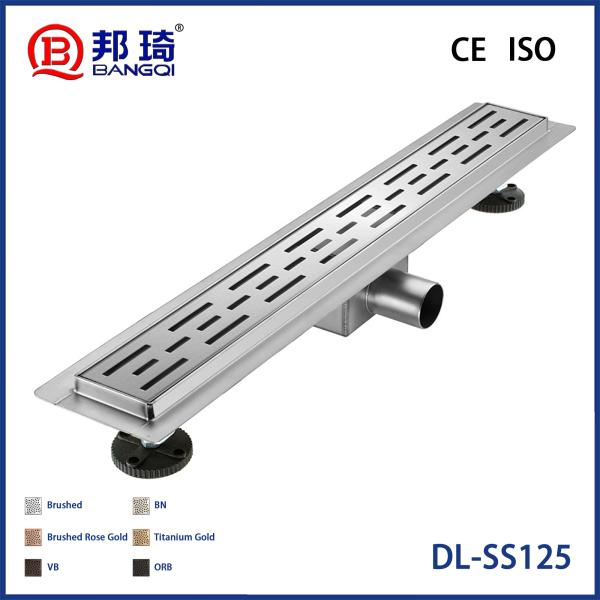 DL-SS125 Drainage de plancher en acier inoxydable européen