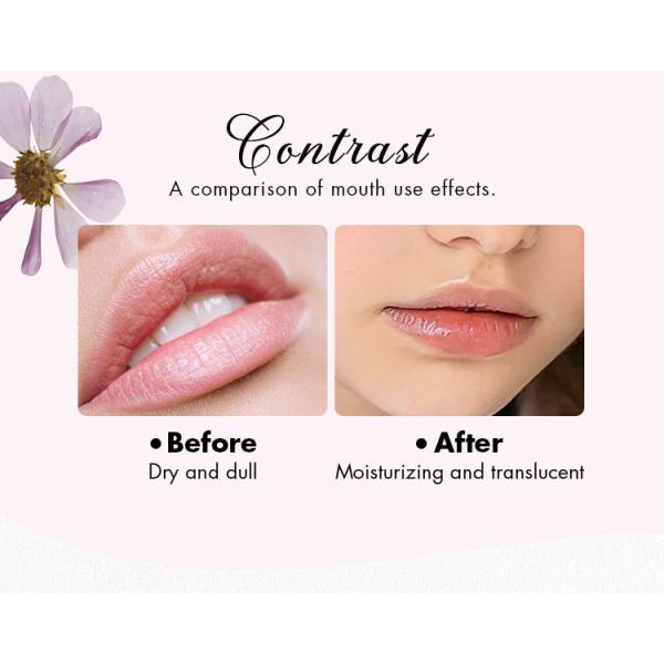 Non-Sticky Clear Lip Oil Texture Cruelty-Free Preserve Moisture Lip Care