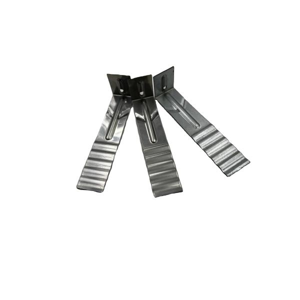 Настройка длины Surealong из нержавеющей стали Бетонный кирпичный формат Зигзаговый стенный плоский галстук