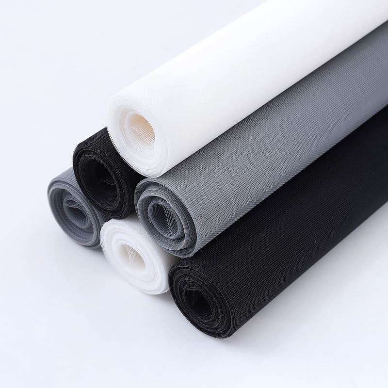 Matte Low Glare Anti - Reflection Fiberglass Invisible Window Screen Non - Glare Transparent Insect Mesh for Street Front Homes and Bright Sun Bedrooms