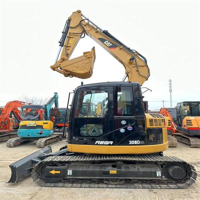 En bon état, japonais, Caterpillar 308 DCR, une nouvelle excavatrice à 90% d'occasion.