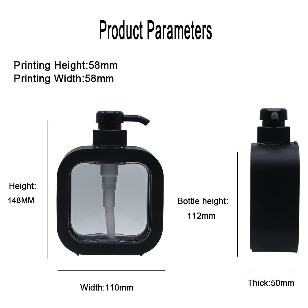 Refillable BPA Free Foaming Soap Dispenser Foam Pump Bottle Leak Proof For Bathroom Kitchen