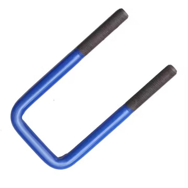 10.9 Grado U Cerrojo de abrazadera de tubería galvanizado cerro U Azul para reemplazo