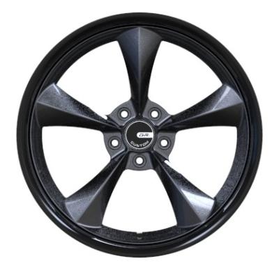 24 rodas do preto da polegada 5x130