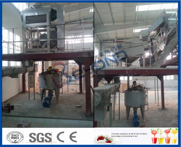 2000 kg / Hour Date Fruit Juice Processing Line Fruit Juice Making Machine