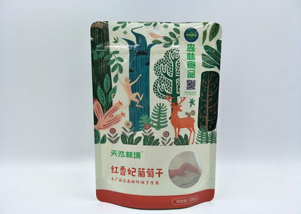 Moisture Proof Stand Up Pouch Packaging High Temperature Resistance Eco Friendly