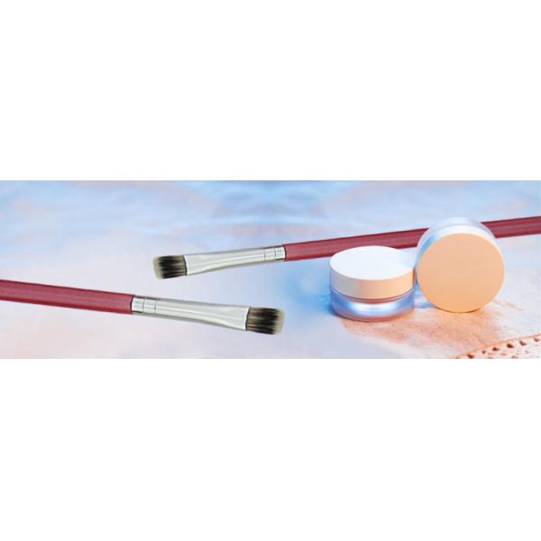 Nylon Hair Flat Top Synthetic Face Brush Concealer Natural Makeup Brushes