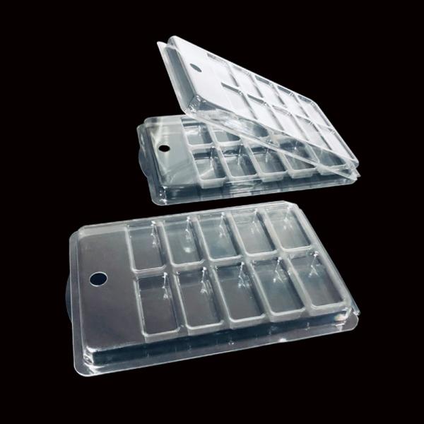 Produced Clear PET Blister Packaging Insert Tray for Skincare Kit in Plastic Material