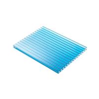 8 mm 10 mm double paroi multiparoi feuille de toiture en polycarbonate transparente bord circulaire