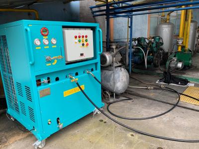 Unidade de recuperação de refrigerante à prova de explosão certificada ATEX para R600 R290 R1234YF