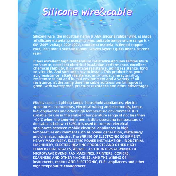 AWG провода 24 силикона SIF SIFE электрический соединяясь высокотемпературный