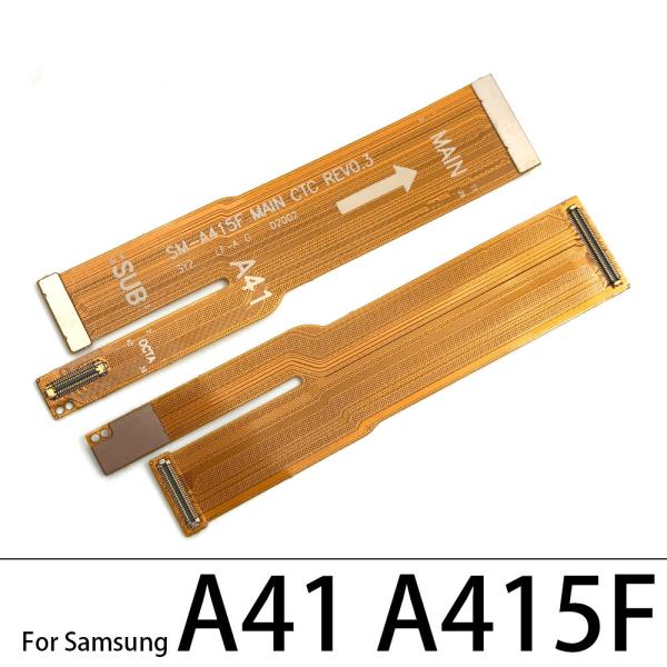 Gold / Black Motherboard Flex Cable , Ss Galaxy A31 Charging Port